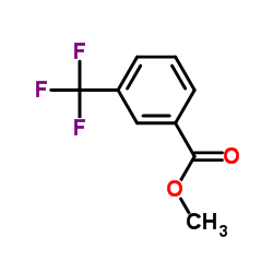 Methyl 3-trifluoromethylbenzoate structure, CAS 2557-13-3