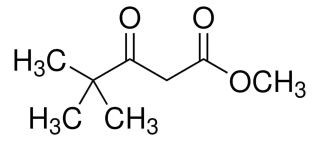 Methyl 4,4-dimethyl-3-oxovalerate structure, CAS 55107-14-7