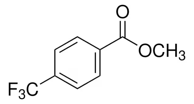 Methyl 4-[(trifluoromethyl)thio]benzoate structure, CAS 88489-60-5