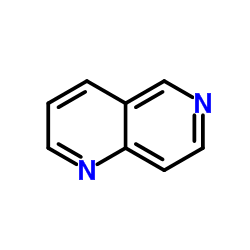 1,6-Naphthyridine structure, CAS 253-72-5