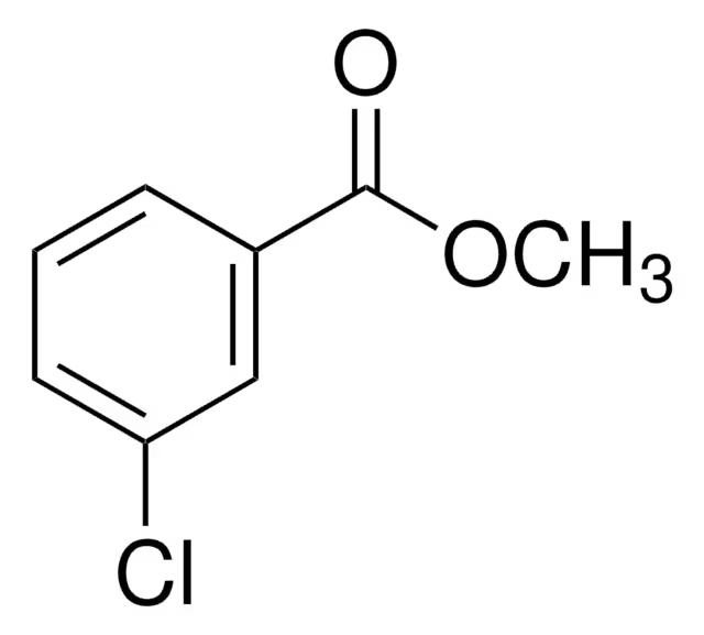 Methyl-3-chlorobenzoate structure, CAS 2905-65-9