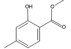 Methyl-4-methylsalicylate structure, CAS 4670-56-8