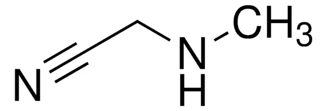 Methylaminoacetonitrile structure, CAS 5616-32-0