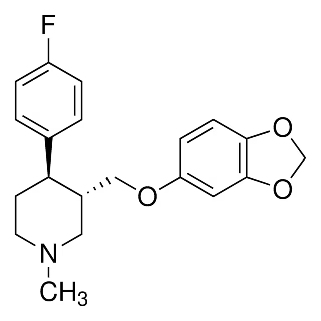 Methylparoxetine structure, CAS 110429-36-2
