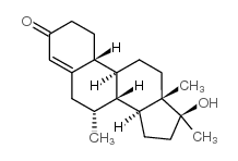 Mibolerone structure, CAS 3704-09-4