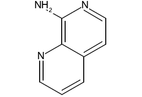 1,7-Naphthyridin-8-amine structure, CAS 17965-82-1