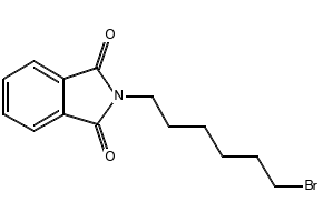 N-(6-Bromohexyl)phthalimide structure, CAS 24566-79-8