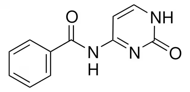 N4-Benzoylcytosine structure, CAS 26661-13-2