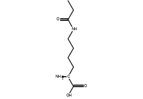 N6-Trifluoroaccety-L-lysine structure, CAS 10009-20-8