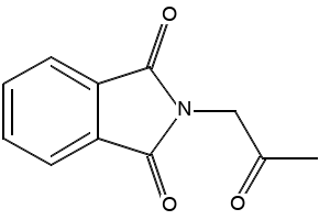 N-Acetonylphthalimide structure, CAS 3416-57-7