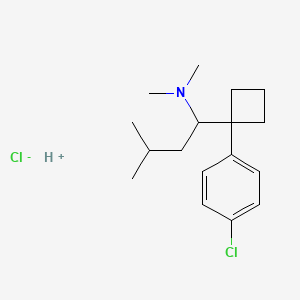 Sibutramine hydrochloride structure, CAS 84485-00-7
