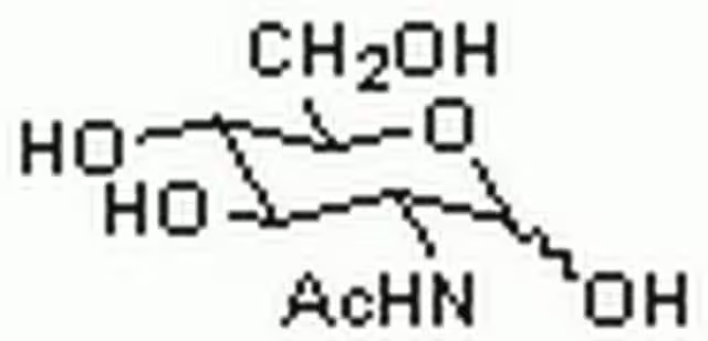 N-Acetyl-D-glucosamine structure, CAS 134451-94-8