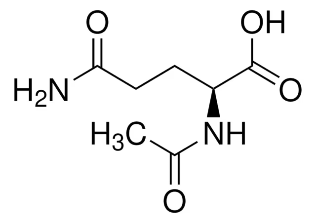N-Acetylglutamine structure, CAS 2490-97-3