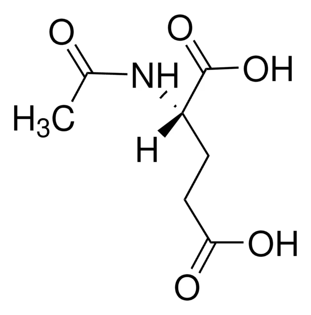N-Acetyl-L-glutamic acid structure, CAS 1188-37-0