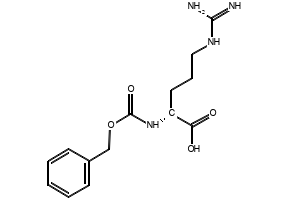 N-alpha-Z-D-Arginine structure, CAS 6382-93-0