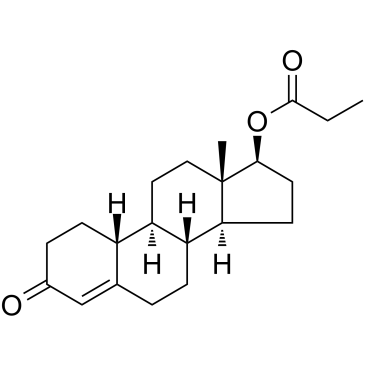 Nandrolone propionate structure, CAS 7207-92-3