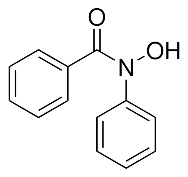 N-Benzoyl-N-phenylhydroxylamine structure, CAS 304-88-1