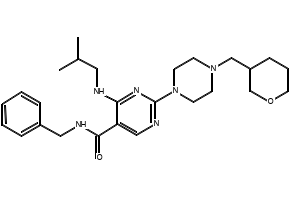 N-Benzyl-2-piperazin-1-yl-acetamidedihydrochloride structure, CAS 827614-58-4