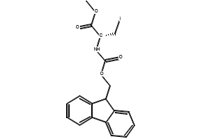 N-Boc-3-Iodo-L-alanine benzyl ester structure, CAS 108957-20-6