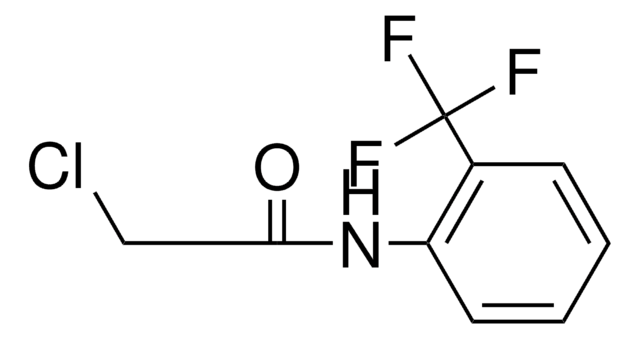 N-Chloroacetyl-2-(trifluoromethyl)aniline structure, CAS 3792-04-9