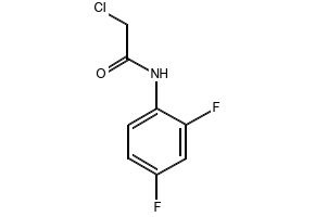 N-Chloroacetyl-2,4-difluoroaniline structure, CAS 96980-65-3