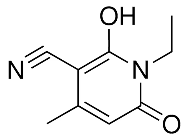 N-Ethyl-3-cyano-6-hydroxy-4-methyl-2-pyridone structure, CAS 6639-38-4