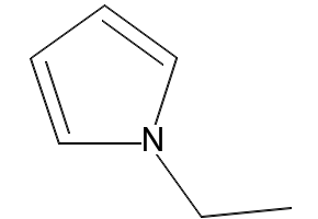 N-Ethylpyrrole structure, CAS 617-92-5