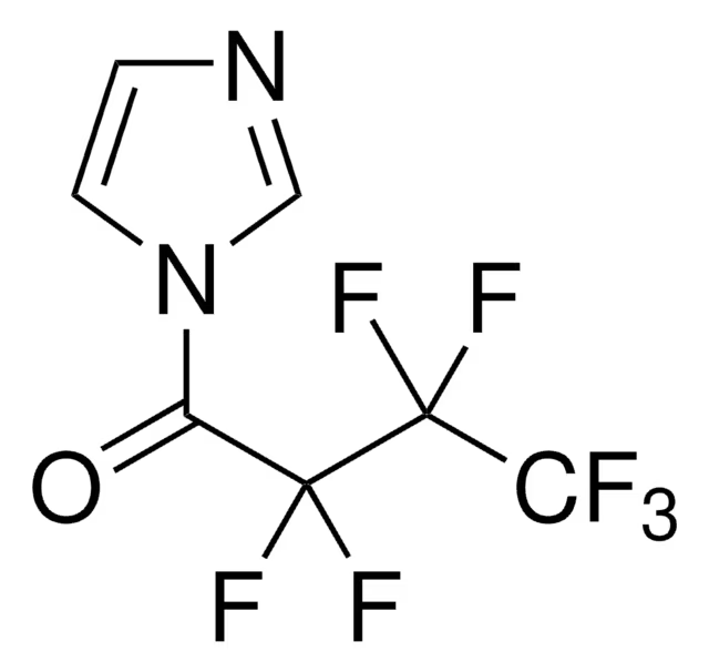 N-Heptafluorobutyrylimidazole structure, CAS 32477-35-3