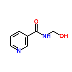 N-Hydroxymethylnicotinamide structure, CAS 3569-99-1
