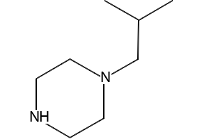 N-Isobutylpiperazine structure, CAS 5308-28-1