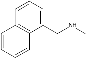 N-Methyl-1-naphthylmethylamine structure, CAS 14489-75-9