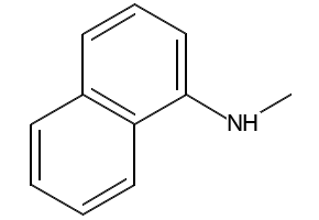 N-Methyl-N-1-naphthylamine structure, CAS 2216-68-4