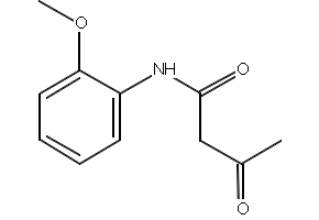 o-Acetoacetaniside,N-(2-methoxyphenyl)-3-oxobutanamide structure, CAS 92-15-9
