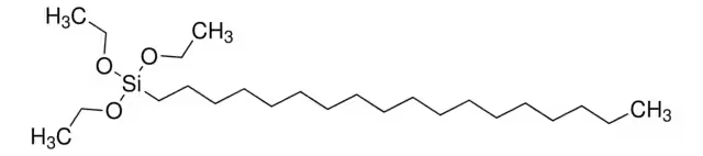 Octadecyl triethoxysilane structure, CAS 7399-00-0