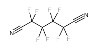 Octafluoroadiponitrile structure, CAS 376-53-4