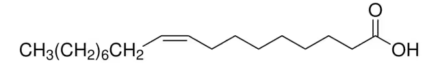 Oleic acid structure, CAS 112-80-1