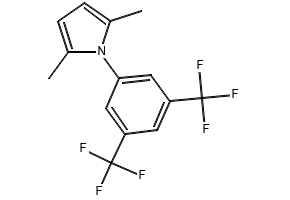 1-[3,5-Bis(trifluoromethyl)phenyl]pyrrole structure, CAS 175136-60-4