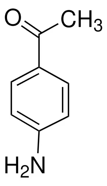 p-Aminoacetophenone structure, CAS 99-92-3