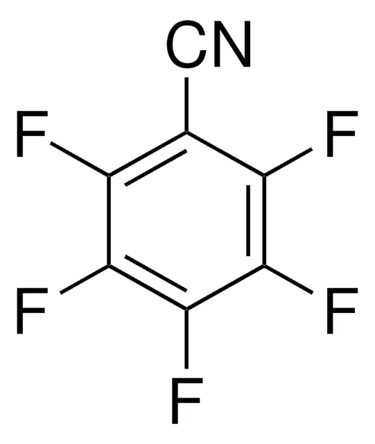 Pentafluorobenzonitrile structure, CAS 773-82-0