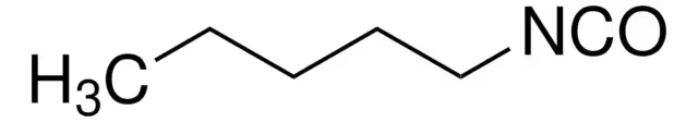 Pentyl isocyanate structure, CAS 3954-13-0