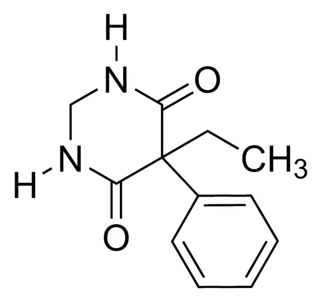 Phenobarbital structure, CAS 50-06-6