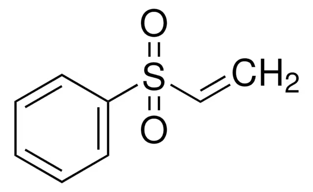 Phenyl vinyl sulfone structure, CAS 5535-48-8