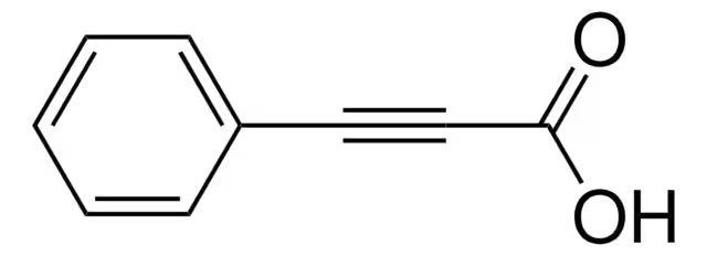 Phenylpropiolic acid structure, CAS 637-44-5