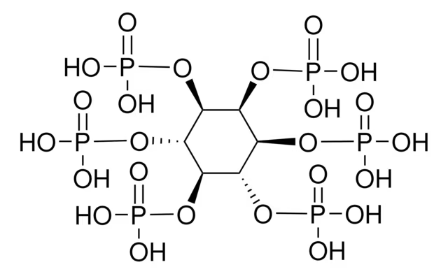Phytic acid structure, CAS 83-86-3