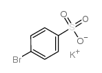 Potassium 4-bromobenzenesulfonate structure, CAS 66788-58-7