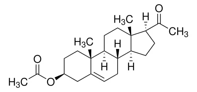 Pregnenolone acetate structure, CAS 1778-02-5