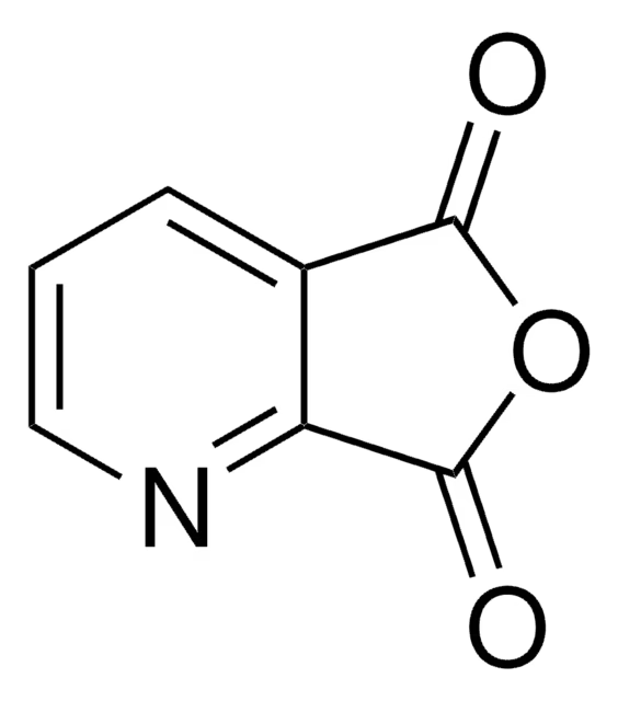 Pyridine-2,3-dicarboxylic anhydride structure, CAS 699-98-9