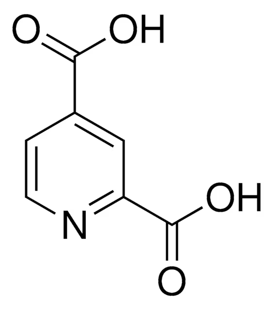 Pyridine-2,4-dicarboxylic acid structure, CAS 499-80-9