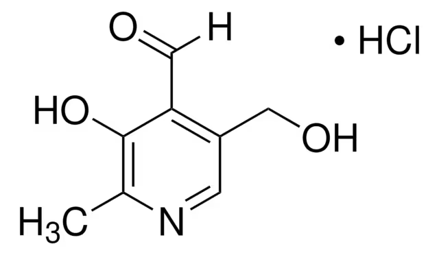 Pyridoxal hydrochloride structure, CAS 65-22-5