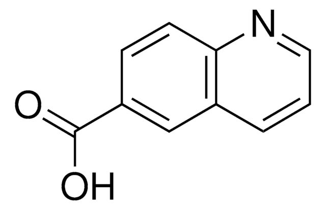 Quinoline-6-carboxylic acid structure, CAS 10349-57-2